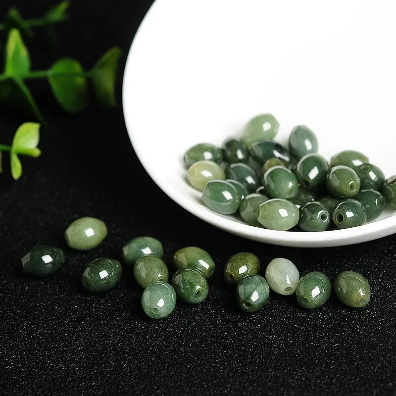 10X8X8mm Natural Jade Beads Jadeite Bead WBD97