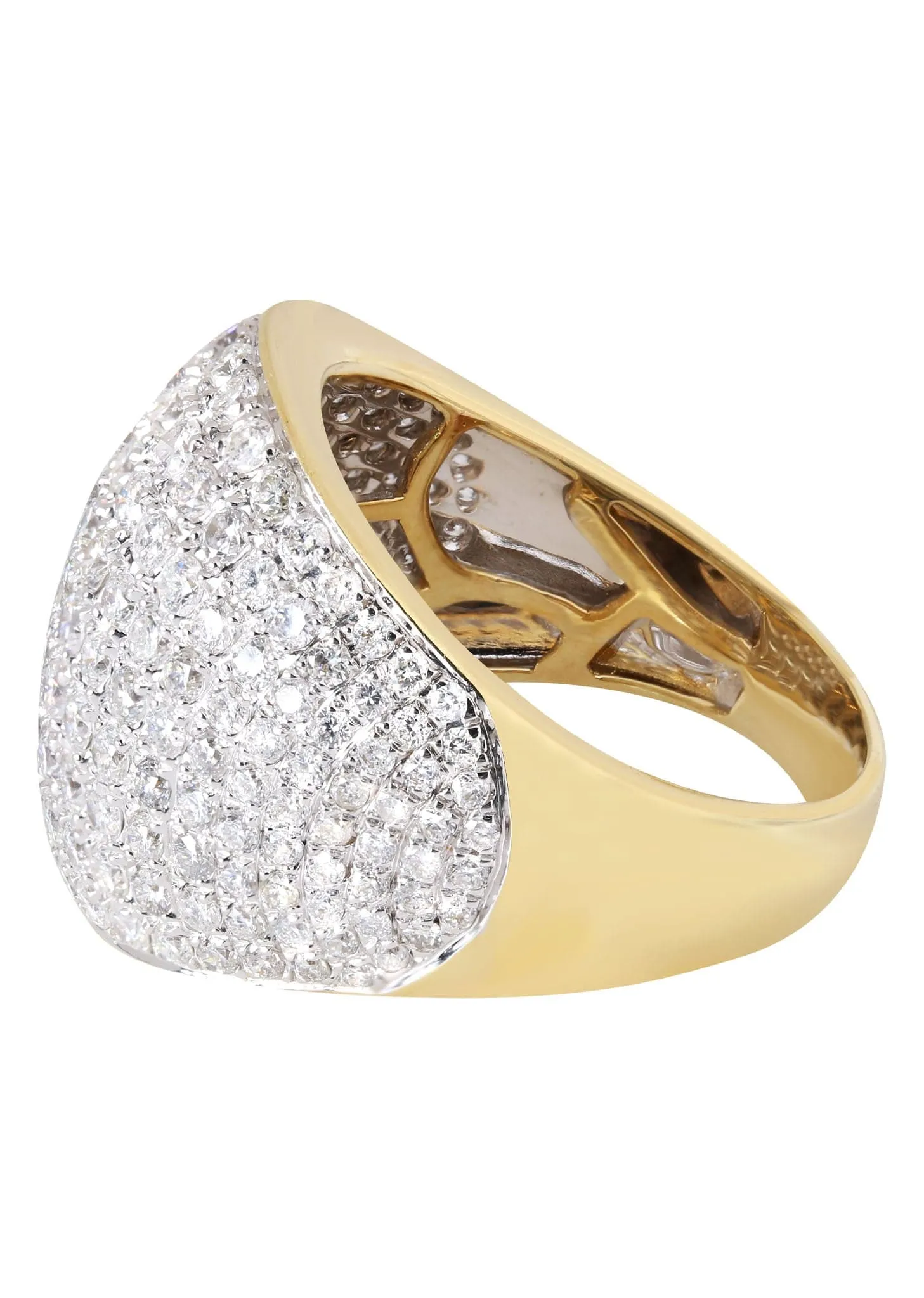 14K Ladies Diamond Cocktail Ring | 2.96 Carats | 9.12 Grams