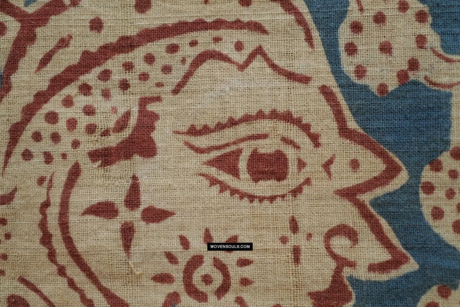 1641 SOLD Large Gujarat Ceremonial Cloth with a Row of Female Musicians