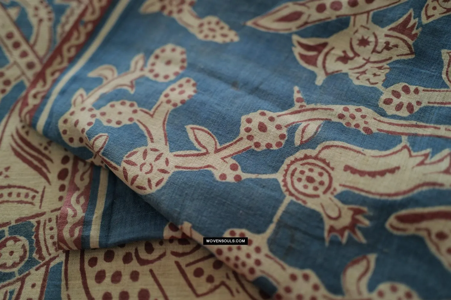 1641 SOLD Large Gujarat Ceremonial Cloth with a Row of Female Musicians