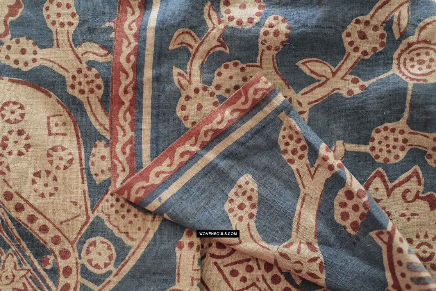 1641 SOLD Large Gujarat Ceremonial Cloth with a Row of Female Musicians