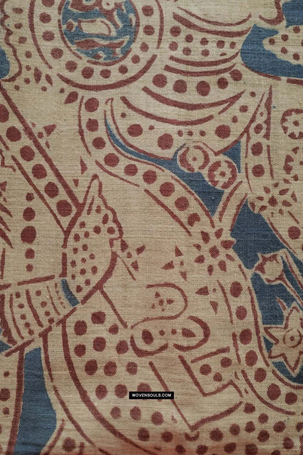 1641 SOLD Large Gujarat Ceremonial Cloth with a Row of Female Musicians