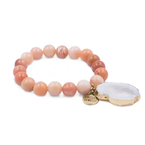 Agate Collection - Old Rose Bracelet 10mm (Wholesale)