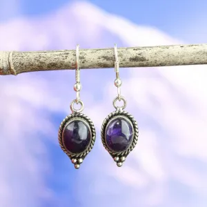 Amethyst Drop Earrings