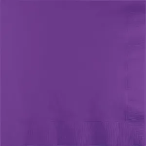 Bulk Pack of 100 Amethyst Luncheon Napkins 3Ply