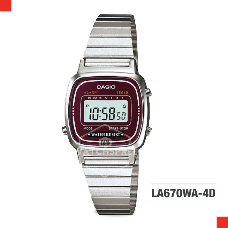 Casio Vintage Watch LA670WA-4D