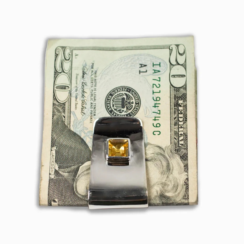 Citrine Money Clip