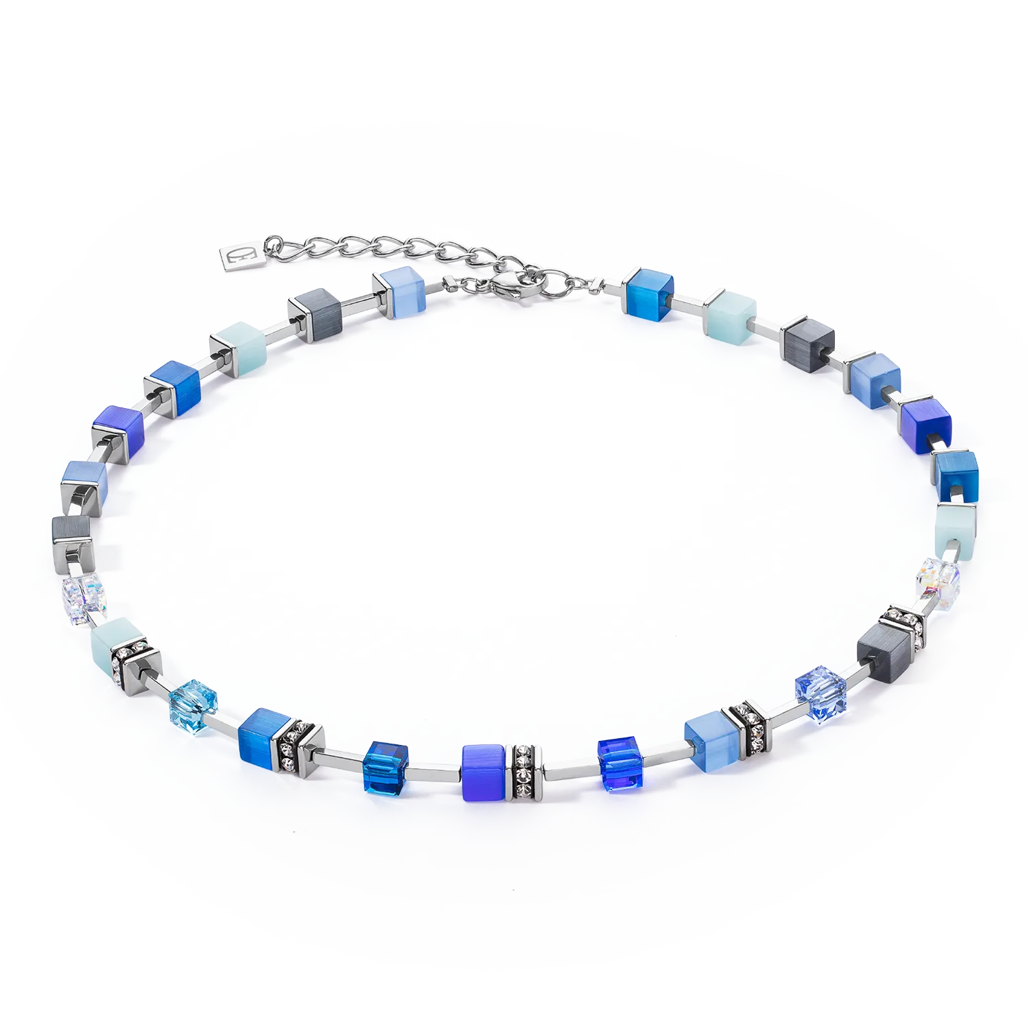 GeoCUBE® Iconic Pure Necklace Blue