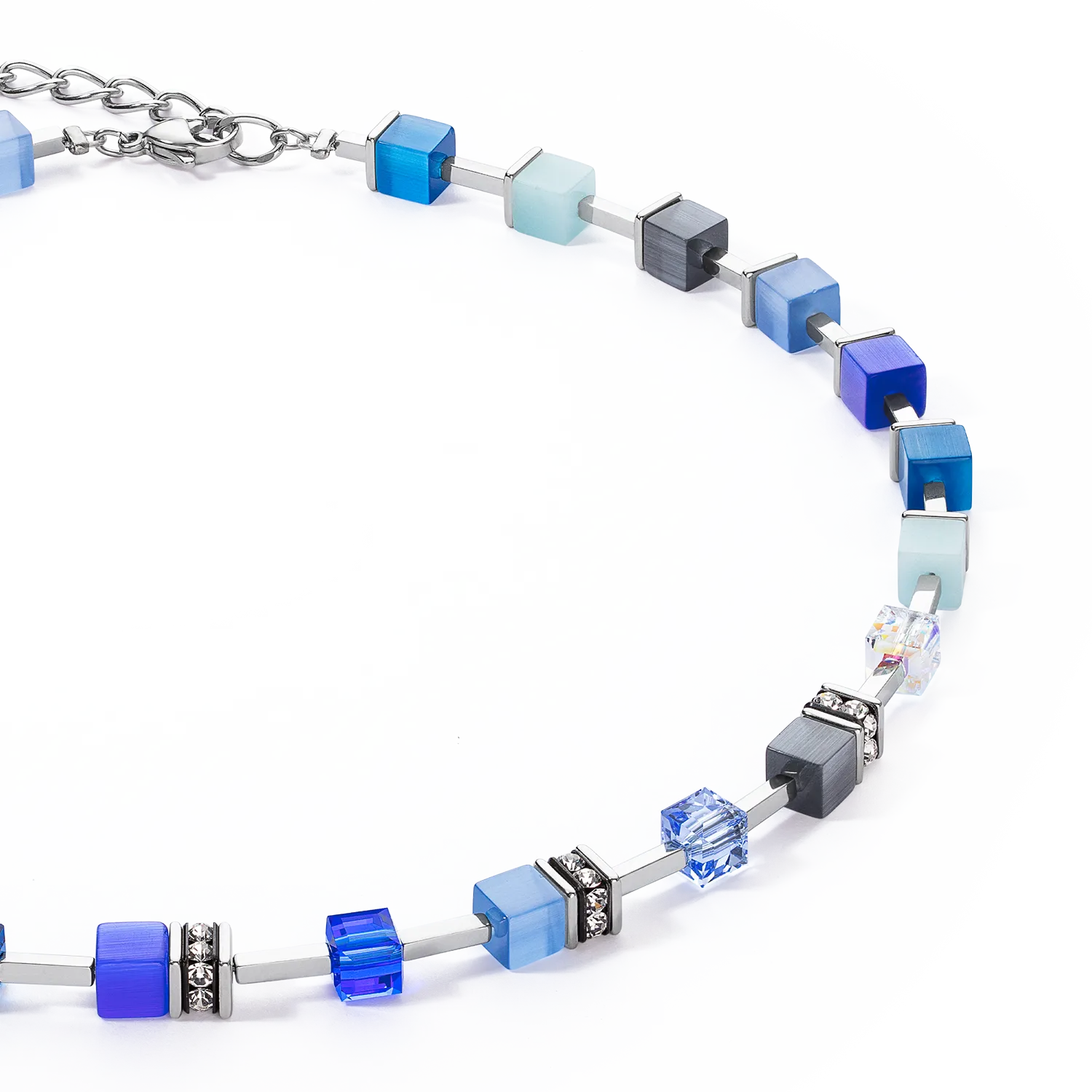 GeoCUBE® Iconic Pure Necklace Blue