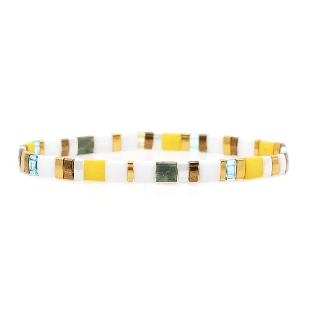 Go2boho Boho Miyuki Bracelet Jewellery For Women Gift Wholesale Tila Bracelets Glass Bead Pulseras Femme 2021 Summer Jewelry