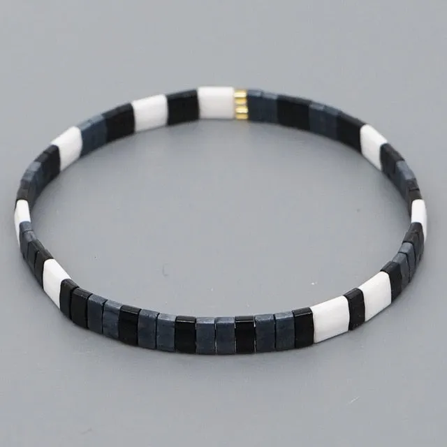 Go2boho Boho Miyuki Bracelet Jewellery For Women Gift Wholesale Tila Bracelets Glass Bead Pulseras Femme 2021 Summer Jewelry