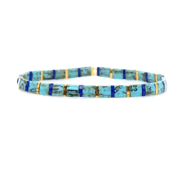 Go2boho Boho Miyuki Bracelet Jewellery For Women Gift Wholesale Tila Bracelets Glass Bead Pulseras Femme 2021 Summer Jewelry
