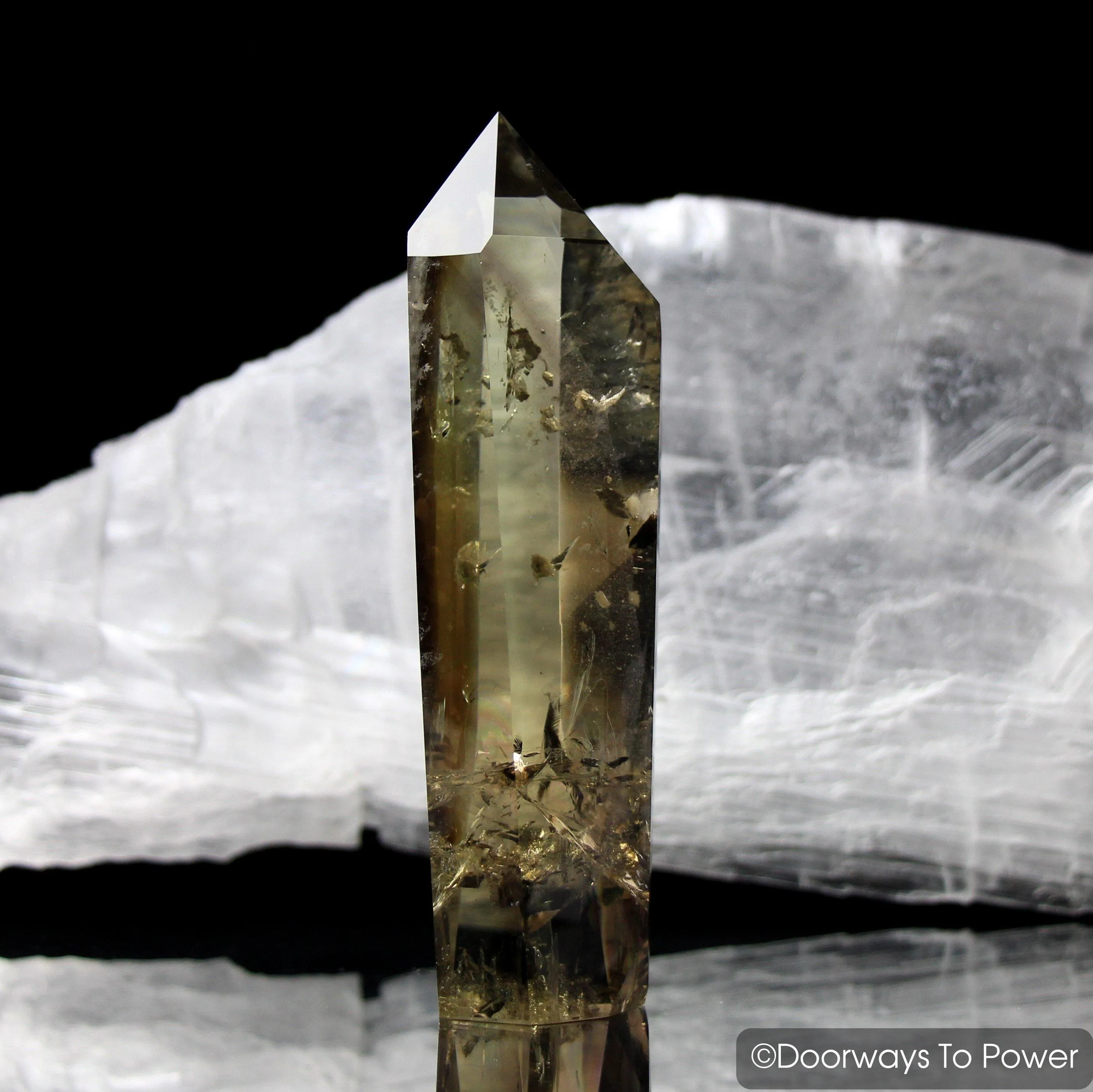 John of God Crystal Citrine & Smoky Phantom Quartz Manifest Spirit Isis