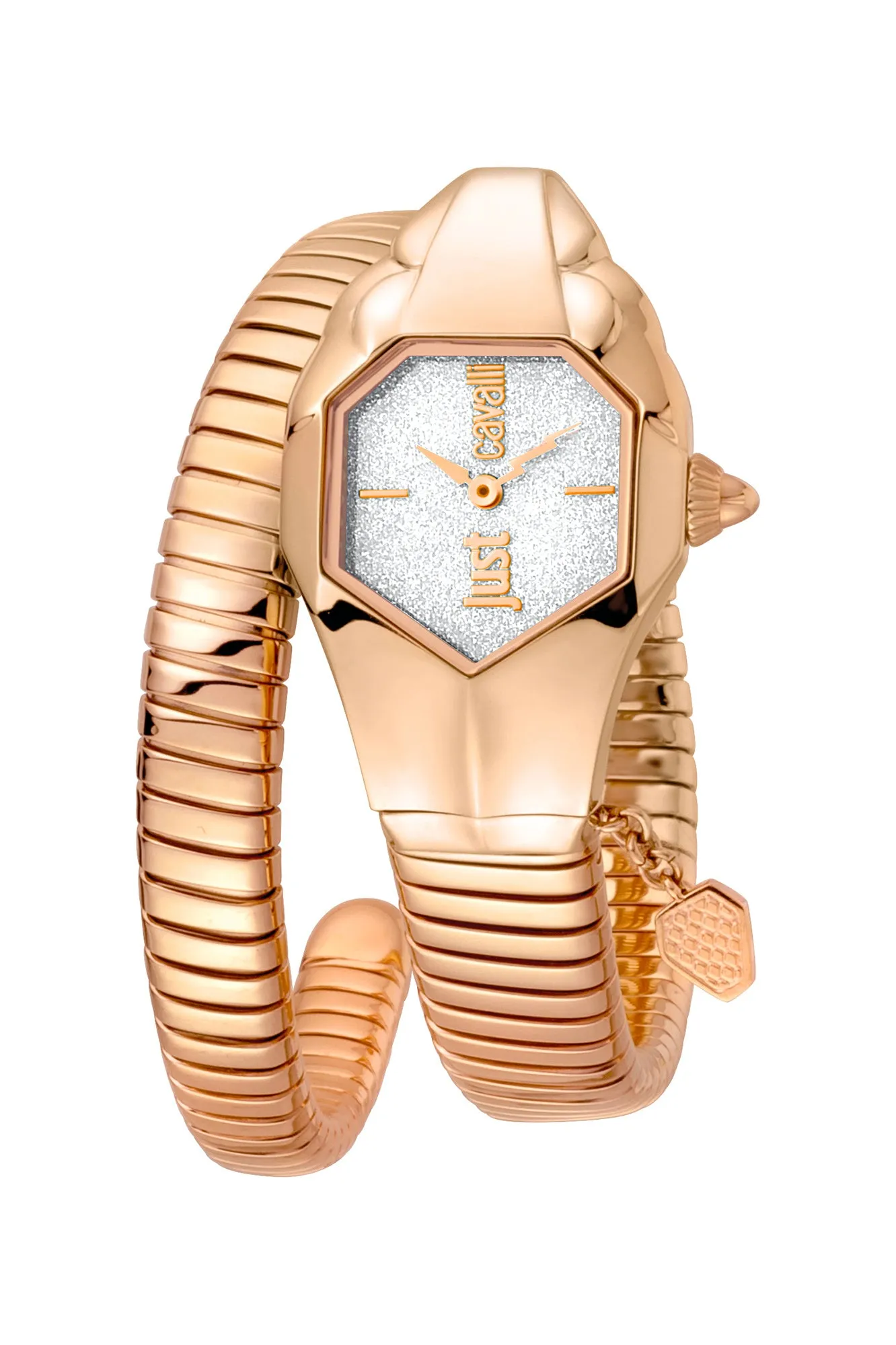 Just Cavalli Women's JC1L001M0155 Signature Snake 22mm Quartz Watch