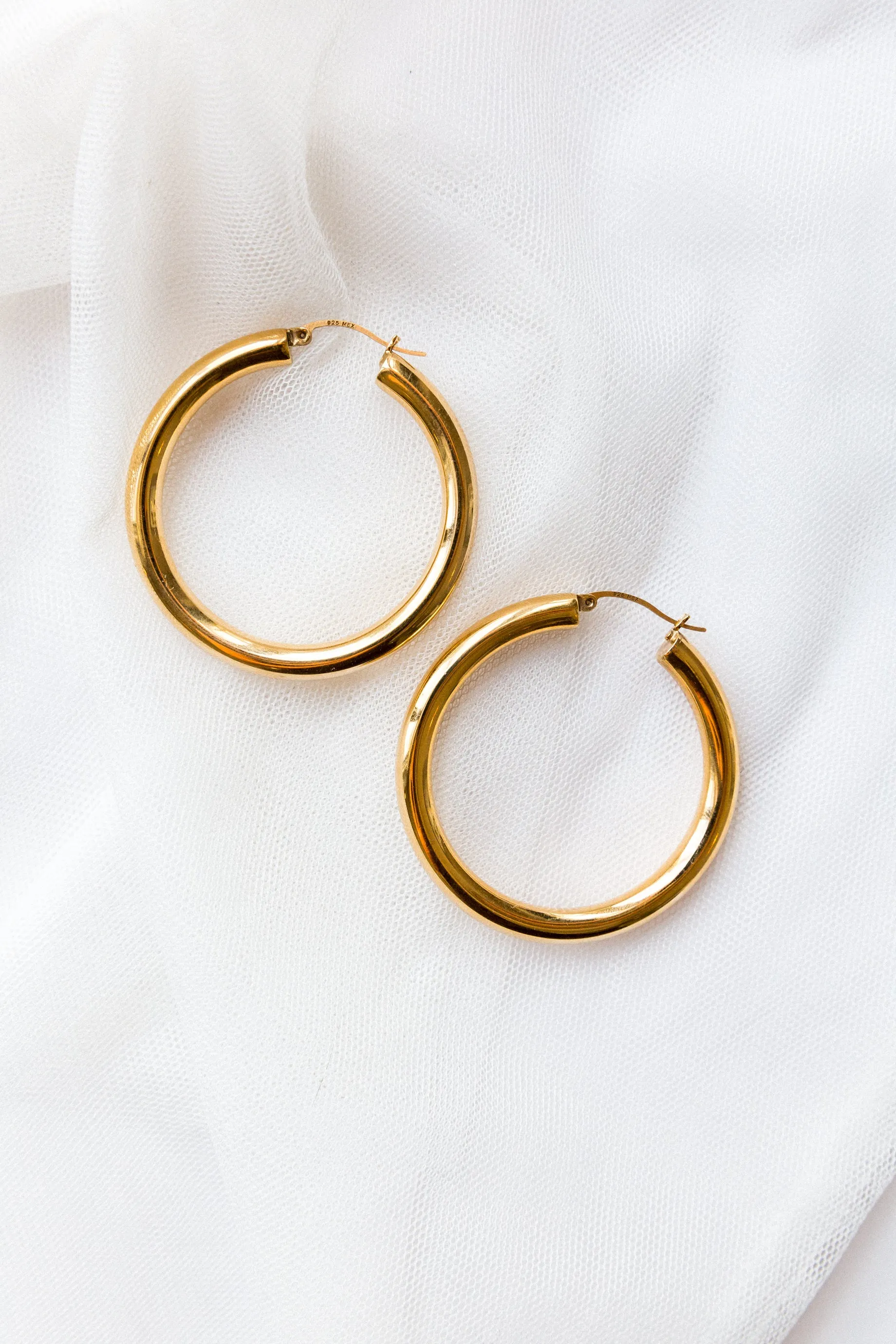 Large Hoop Earrings