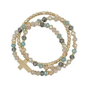 Meghan Browne King Bracelet - Light Multi