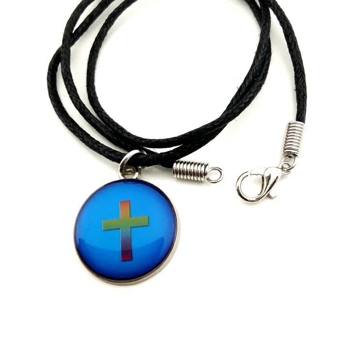 Mood Cross Necklace