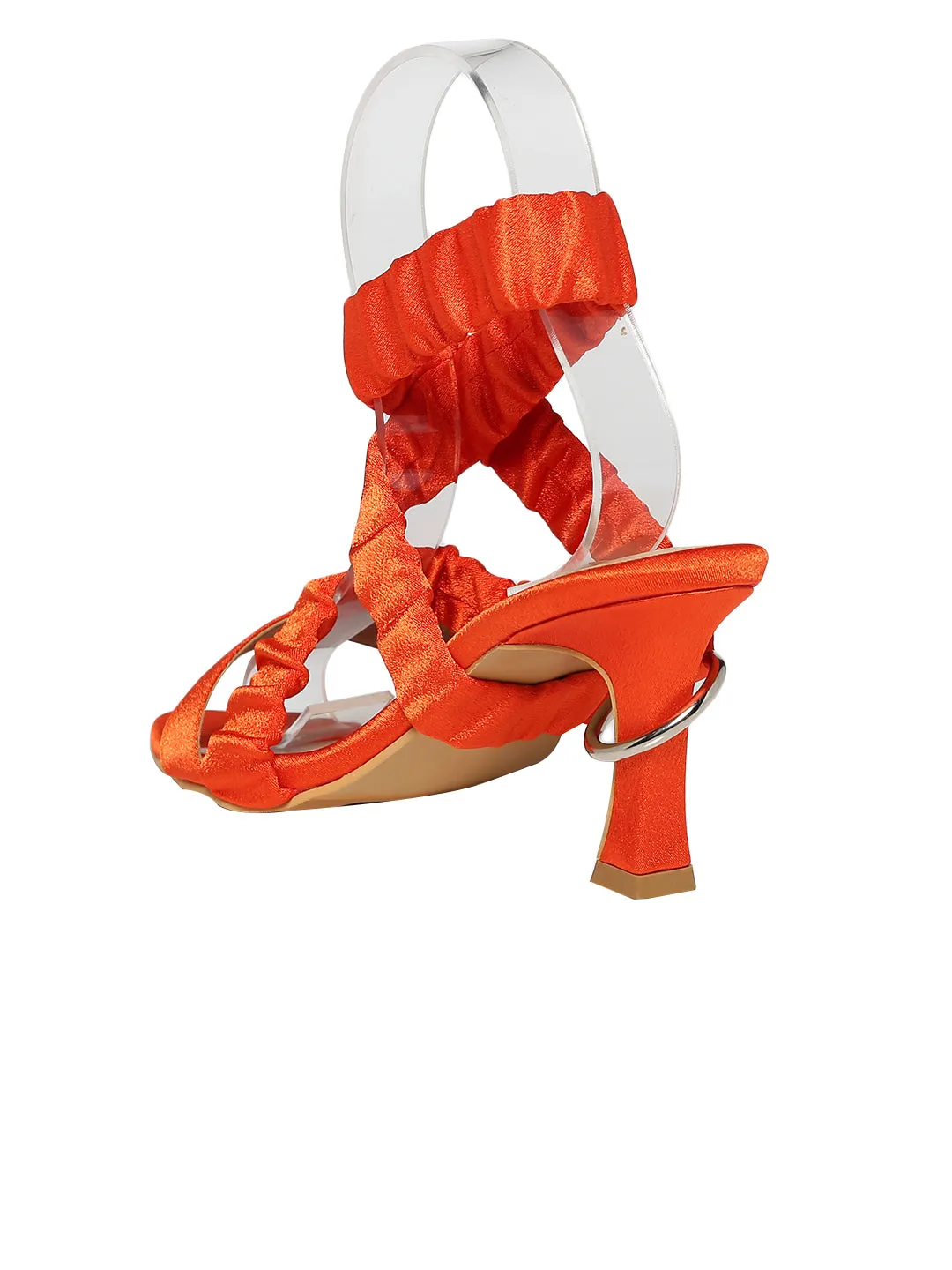 Nagpur Orange 5 in 1 Heels