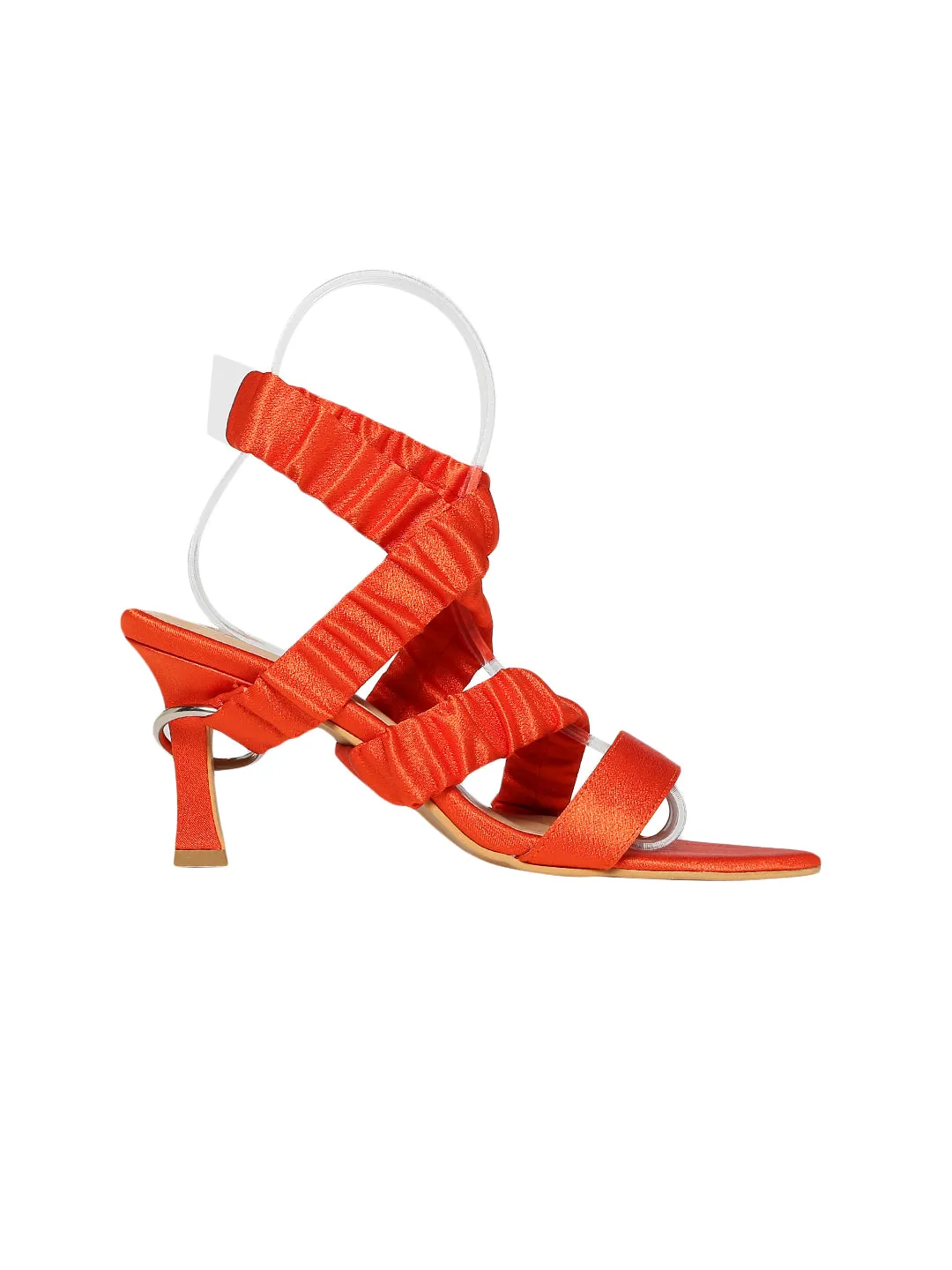 Nagpur Orange 5 in 1 Heels