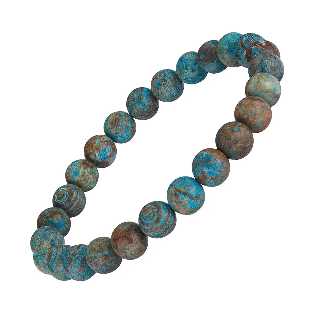 Natural Gem Beads Flex Bracelet