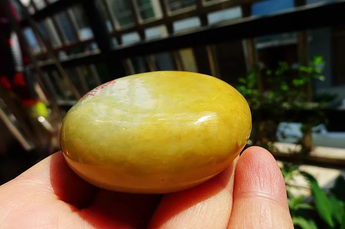 Natural Jade Rough Jadeite Raw (121g,5.45X1.9cm)