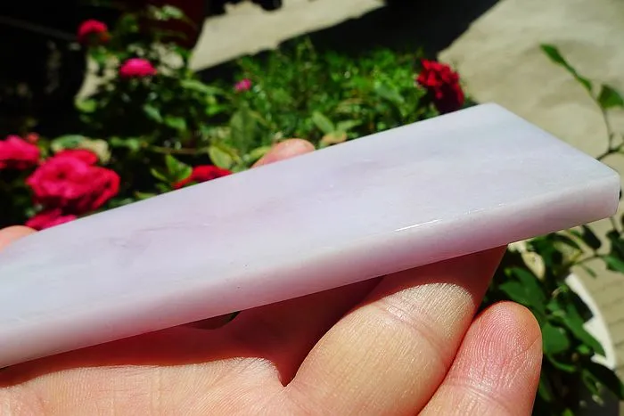 Natural Jade Rough Jadeite Raw (128g,11.8X4.5X0.8cm)