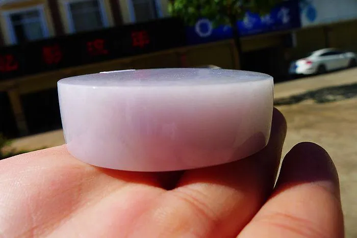 Natural Jade Rough Jadeite Raw (146g,5.65X1.75cm)