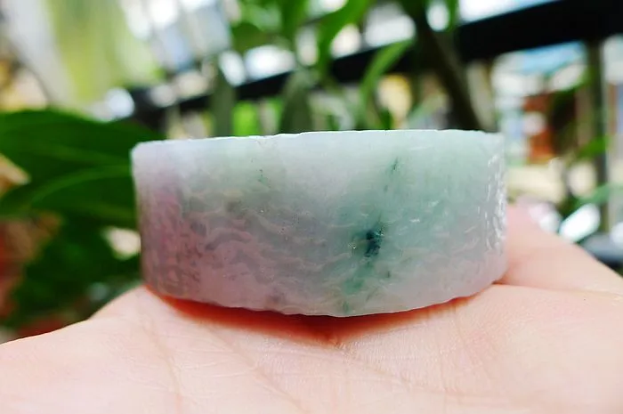 Natural Jade Rough Jadeite Raw (149g,5.6X1.9cm)