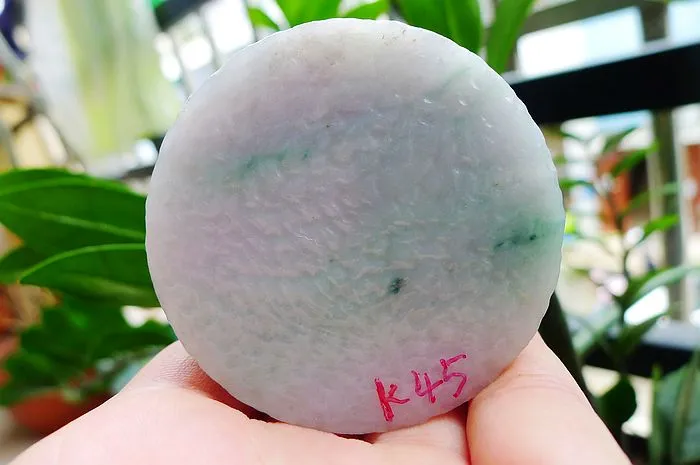 Natural Jade Rough Jadeite Raw (149g,5.6X1.9cm)