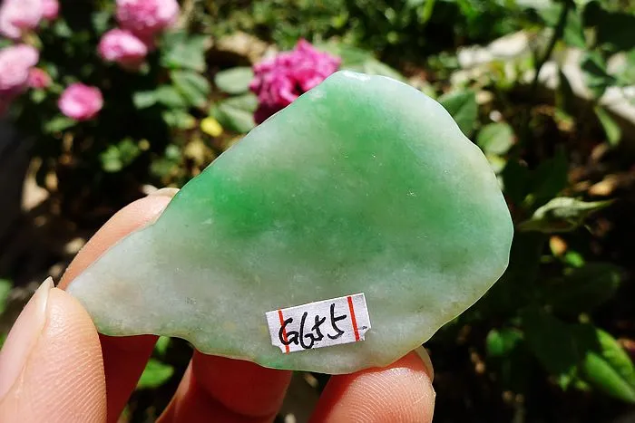 Natural Jade Rough Jadeite Raw (20g,5.7X3.5X0.45cm)