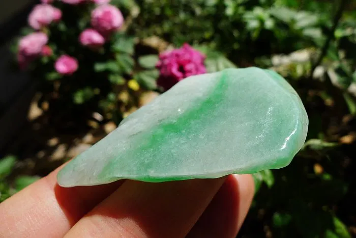 Natural Jade Rough Jadeite Raw (20g,5.7X3.5X0.45cm)