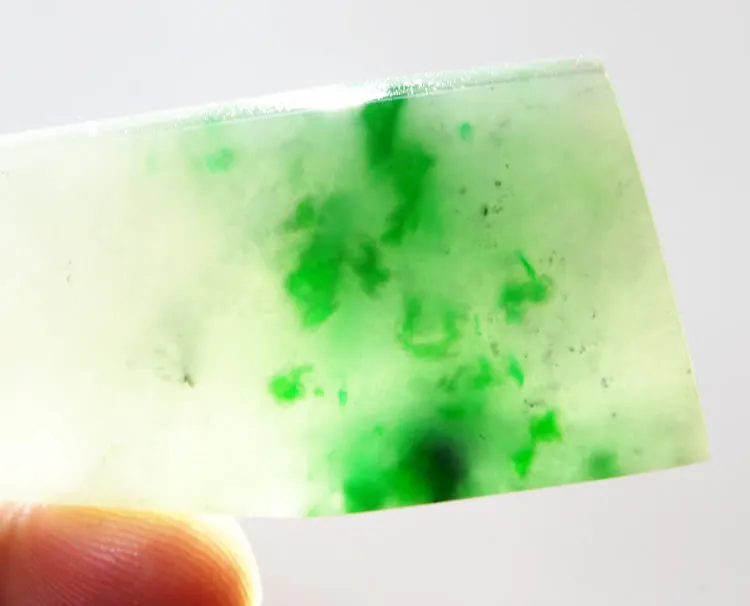 Natural Jade Rough Jadeite Raw (24g, 71X25X5.4mm)