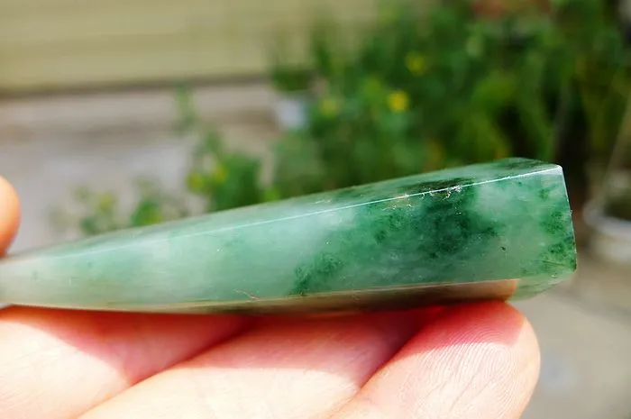 Natural Jade Rough Jadeite Raw (28g,6.7X1.8X1.3cm)