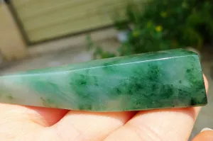 Natural Jade Rough Jadeite Raw (28g,6.7X1.8X1.3cm)