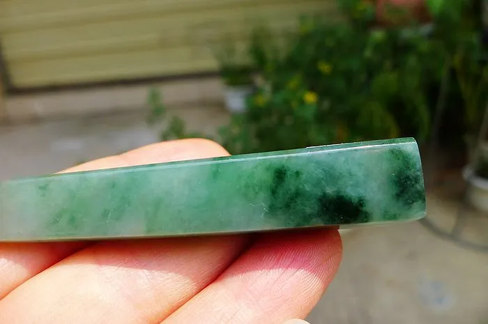 Natural Jade Rough Jadeite Raw (28g,6.7X1.8X1.3cm)