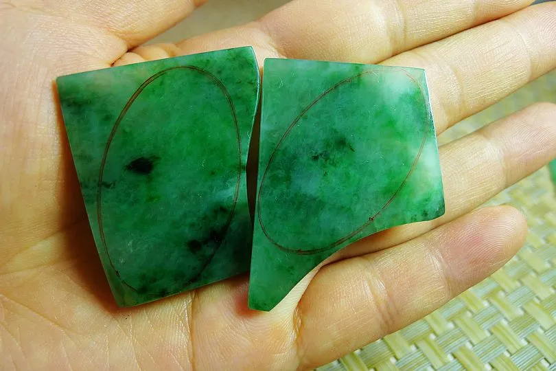 Natural Jade Rough Jadeite Raw 31g