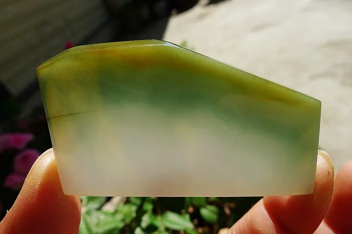 Natural Jade Rough Jadeite Raw (33g,6.2X3.5X0.5cm)