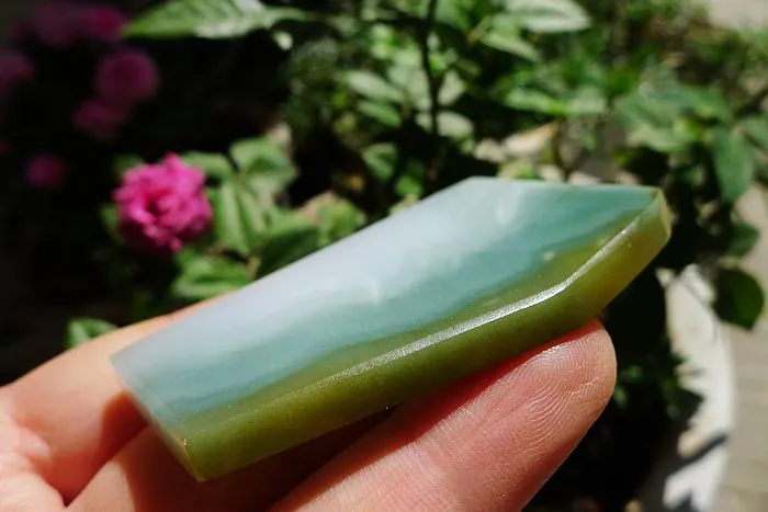 Natural Jade Rough Jadeite Raw (33g,6.2X3.5X0.5cm)