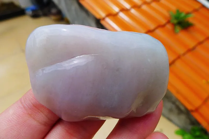 Natural Jade Rough Jadeite Raw (50g,4.9X3.5X1.3cm)