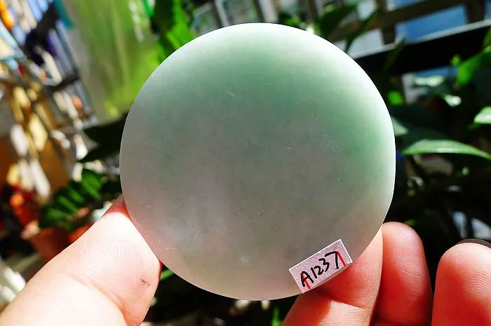 Natural Jade Rough Jadeite Raw S-(118g,5.5X1.5cm)