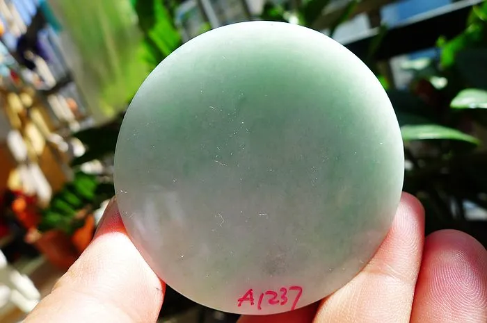 Natural Jade Rough Jadeite Raw S-(118g,5.5X1.5cm)