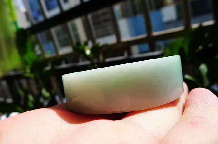 Natural Jade Rough Jadeite Raw S-(118g,5.5X1.5cm)