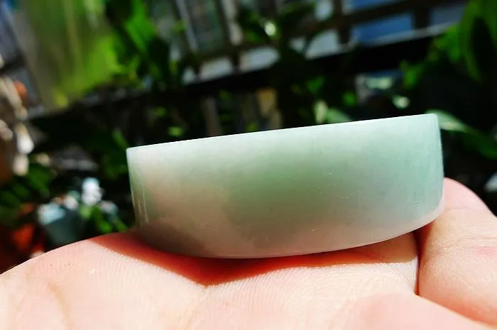 Natural Jade Rough Jadeite Raw S-(118g,5.5X1.5cm)