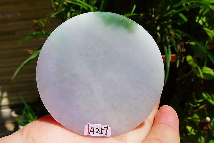 Natural Jade Rough Jadeite Raw S-(140g,5.9X1.45cm)