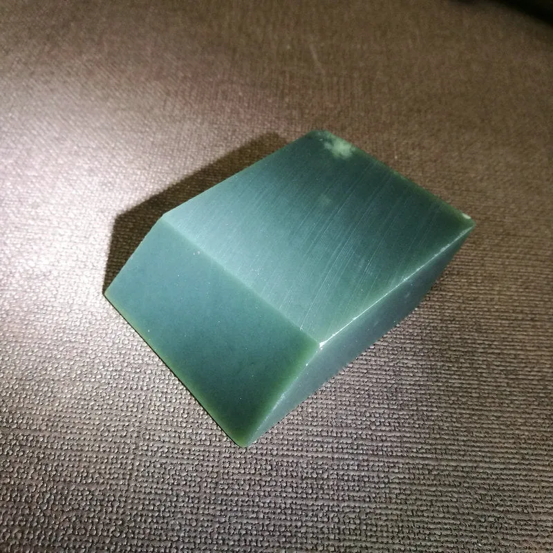 Natural Kunlun Jade Rough Nephrite Raw (112g,5X4.5X1.5cm)