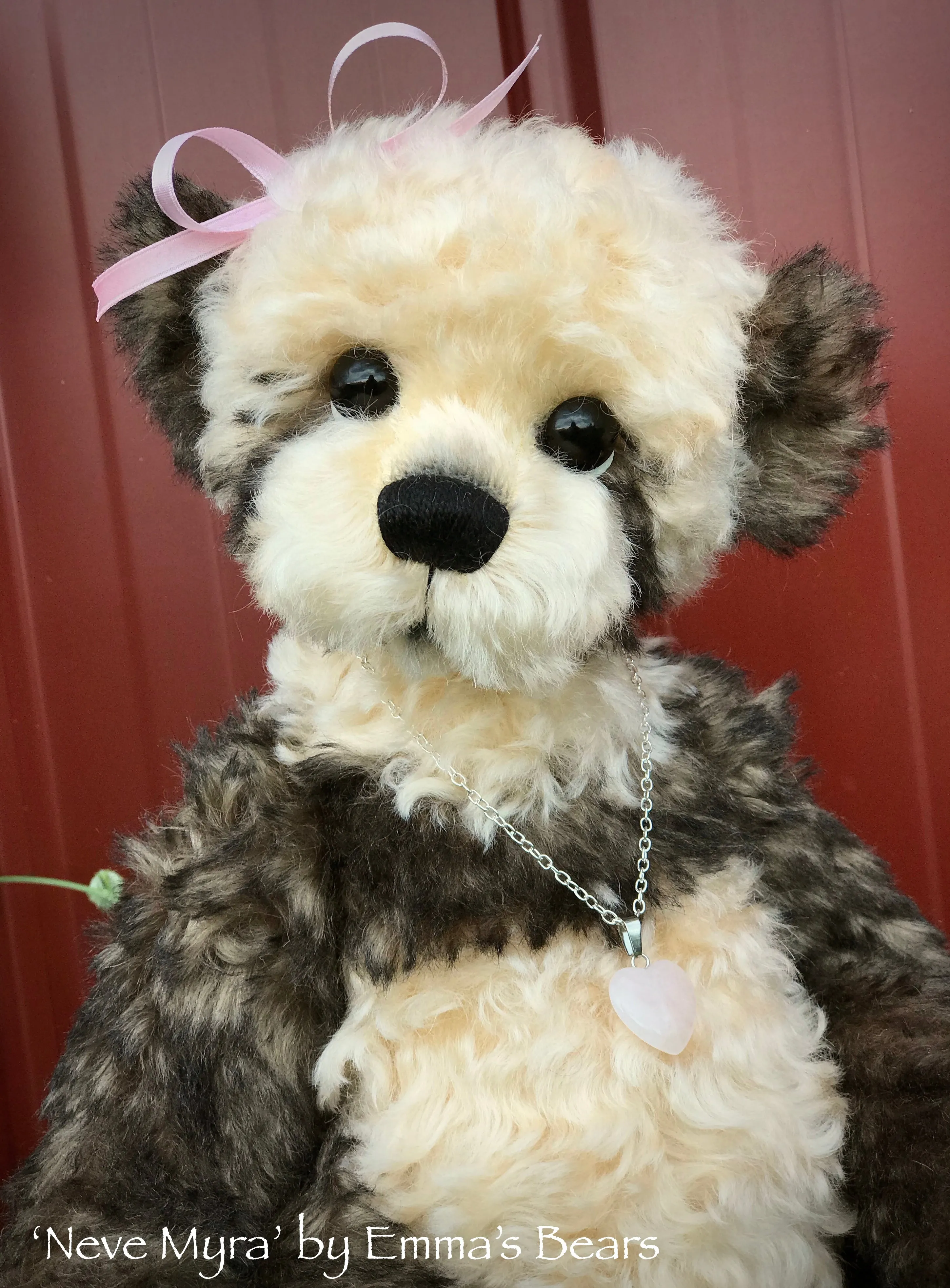 Neve Myra - 15" Mohair Artist baby style Bear by Emma's Bears - OOAK