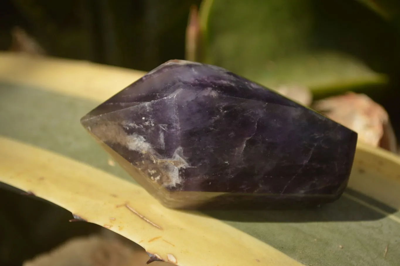 Polished Dream Amethyst Points x 6 From Madagascar