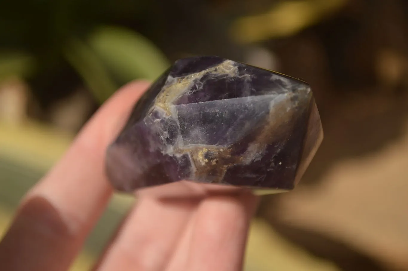 Polished Dream Amethyst Points x 6 From Madagascar