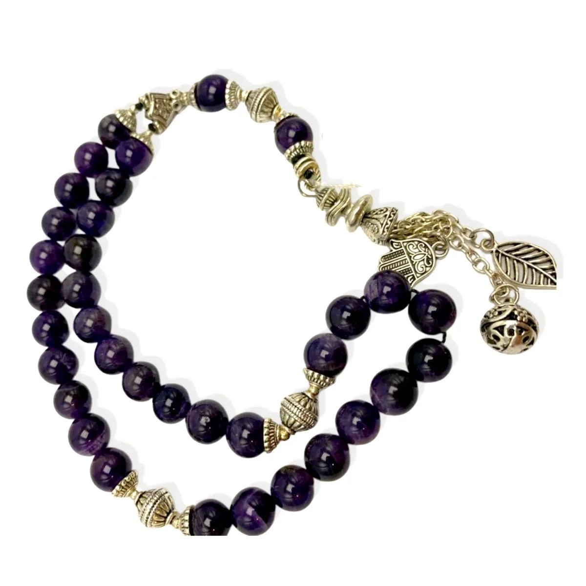 Prayer Beads Premium Amethyst Gemstone