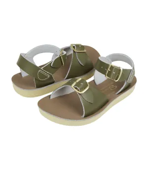 Salt-water sandals surfer olive